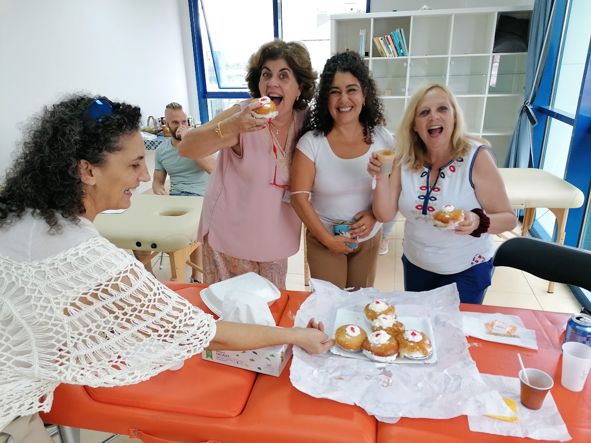 Momento durante una formación presencial 50