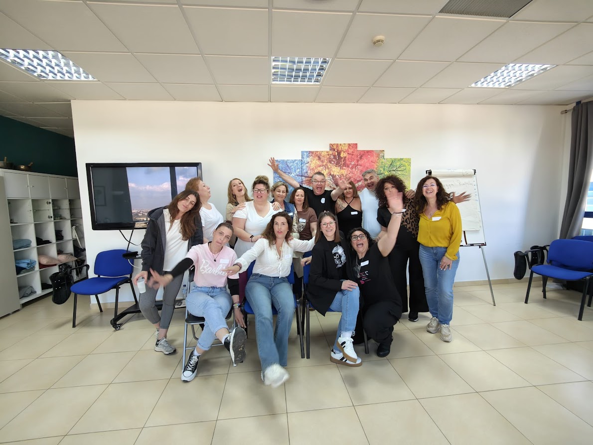 Momento durante una formación presencial 56